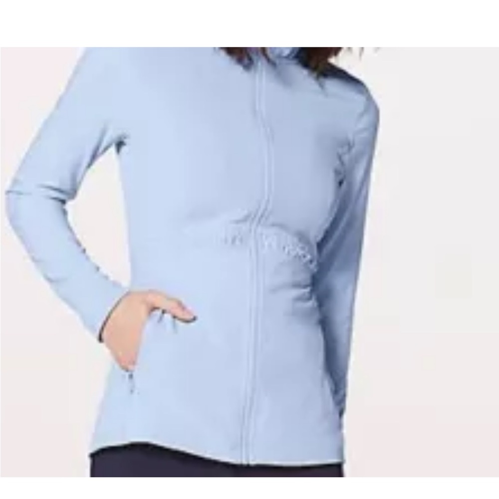 Lululemon Round Trip Jacket sz 6. Color is cool breeze.